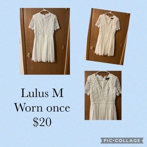 Lulus lace Dress Size Medium